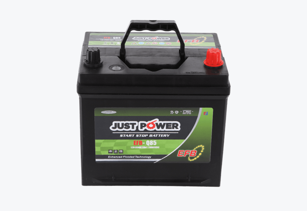 JUST POWER EFB Q85 (D23L) 12V Start-Stop Car Battery – 780CCA High Performance