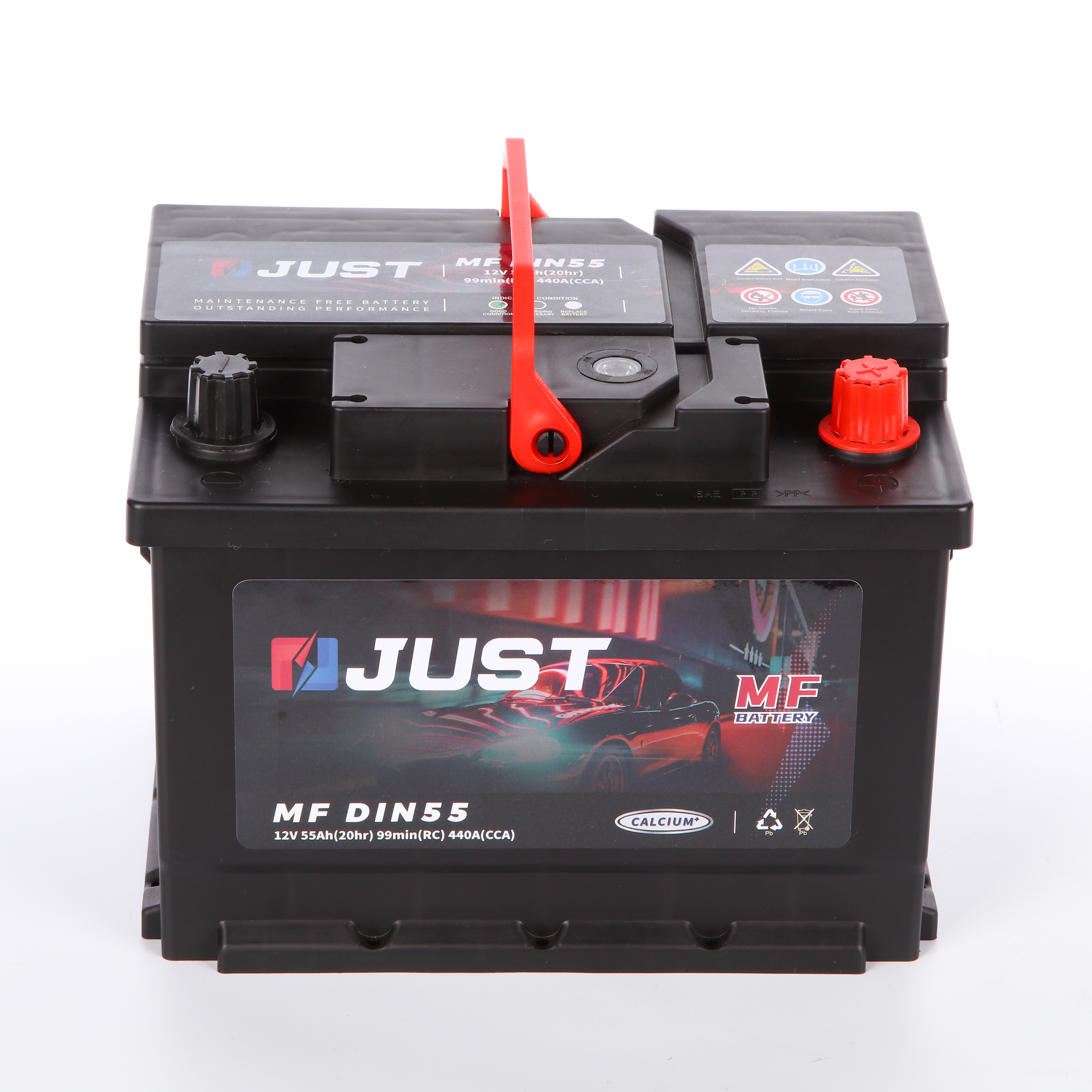 MFDIN55/55559 12V 55Ah Maintenance-free Battery