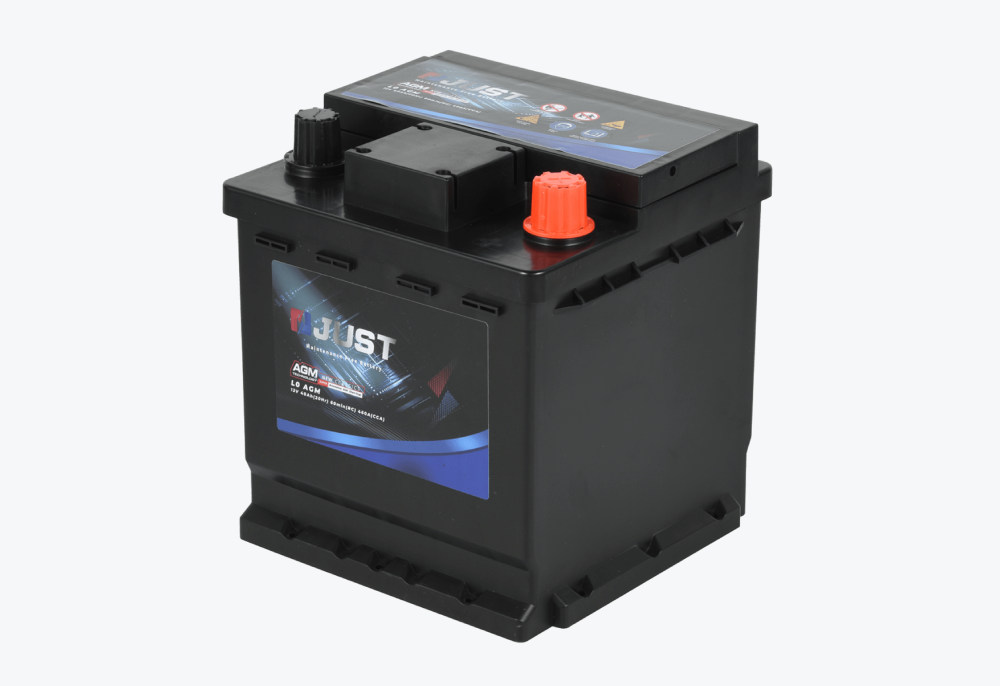 JUST AGM-L0 12V 40Ah Battery | Compact 460A CCA Start-Stop Power