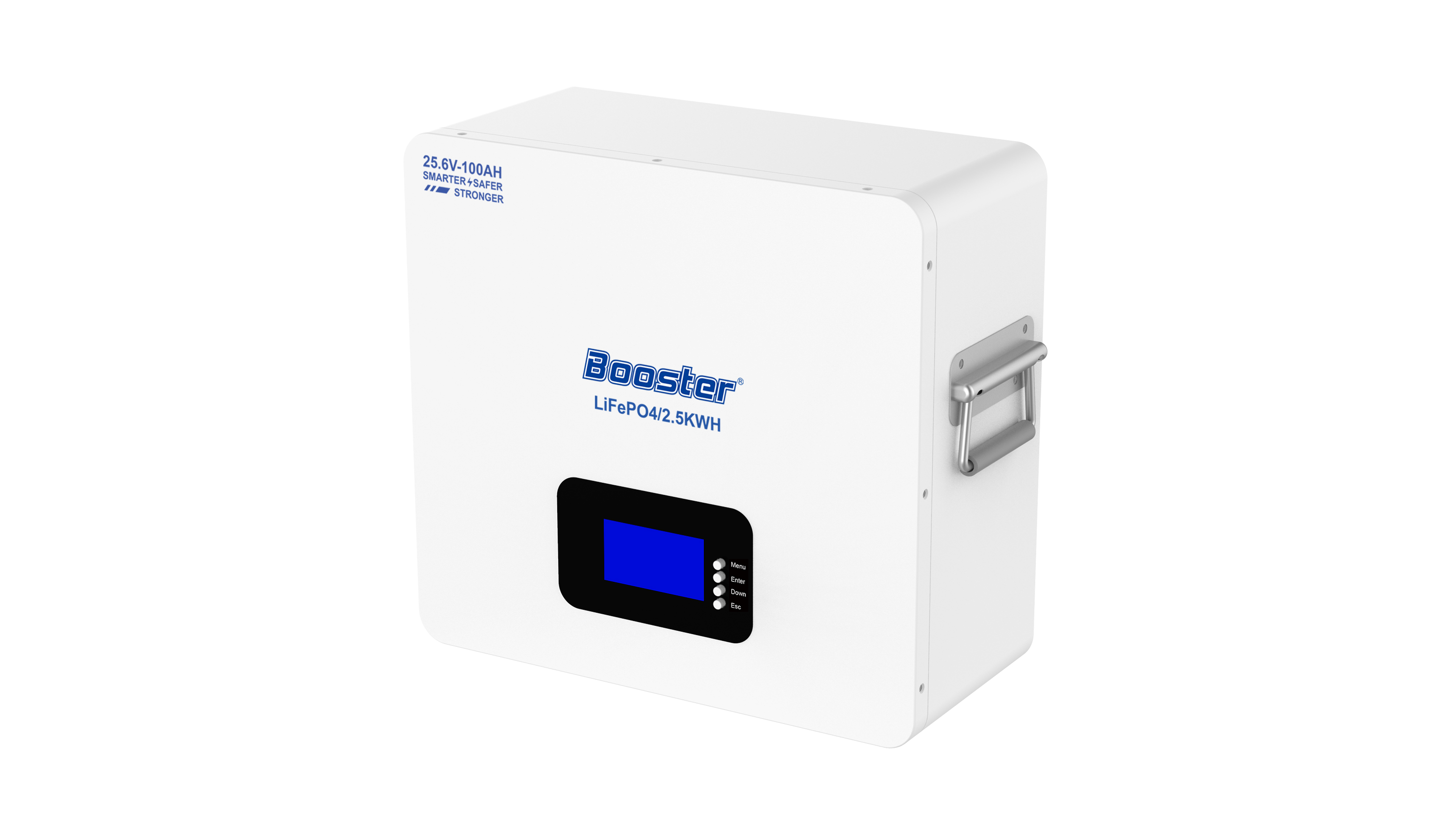 Wall Mounted Home Battery Energy Storage 25.6V 100ah Lithium Battery