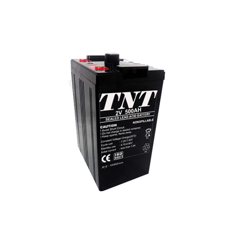 2V 500Ah Sealed Gel Solar High Rate Deep Cycle Battery