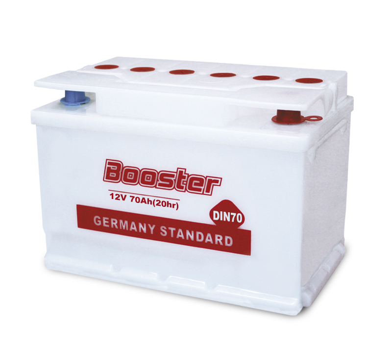 DIN70 12V 70Ah Dry-charged Battery