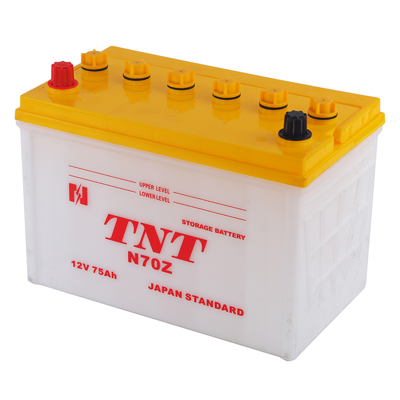 N70Z 12V 75Ah Dry-charged Battery