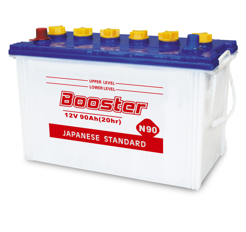 N90 12V 90Ah Dry-charged Battery
